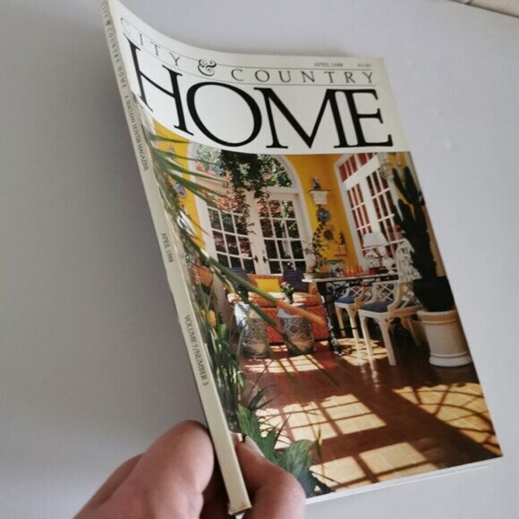 April 1988 City & Country Home Magazine Canadian Lifestyle Interior Design Archi - Picture 2 of 11